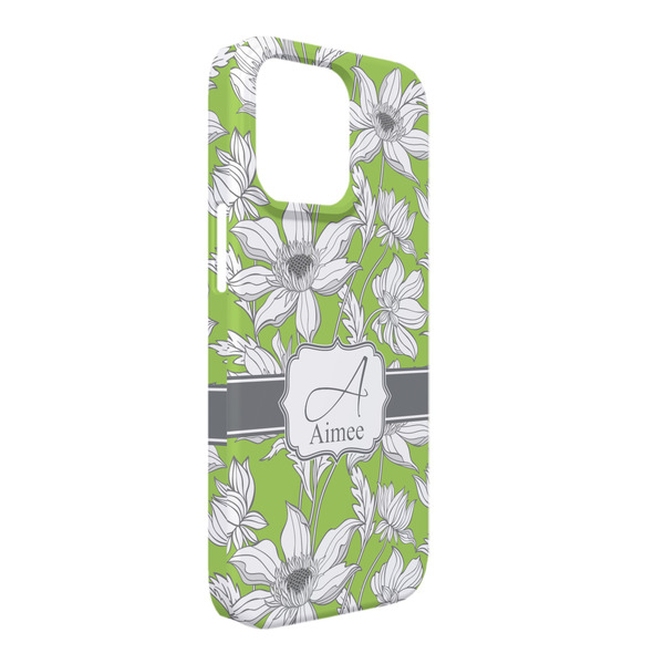 Custom Wild Daisies iPhone Case - Plastic - iPhone 13 Pro Max (Personalized)