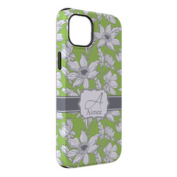Wild Daisies iPhone Case - Rubber Lined - iPhone 14 Plus (Personalized)