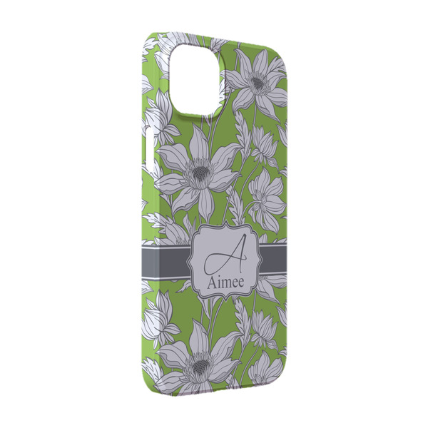 Custom Wild Daisies iPhone Case - Plastic - iPhone 14 Pro (Personalized)