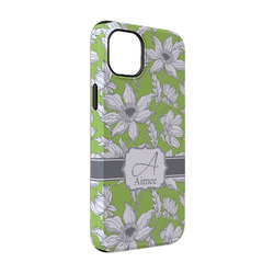 Wild Daisies iPhone Case - Rubber Lined - iPhone 14 Pro (Personalized)
