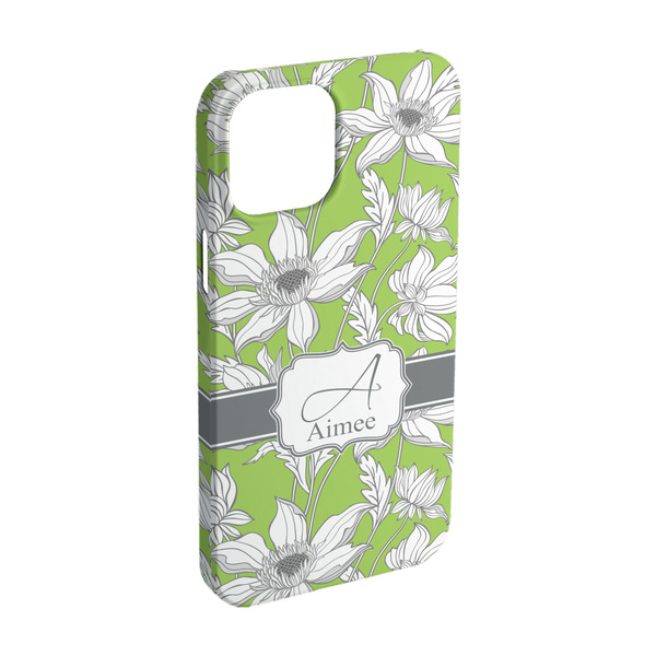 Custom Wild Daisies iPhone Case - Plastic - iPhone 15 (Personalized)