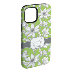 Wild Daisies iPhone Case - Rubber Lined - iPhone 15 Plus (Personalized)