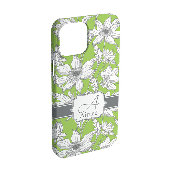Custom Wild Daisies iPhone Case - Plastic - iPhone 15 Pro (Personalized)
