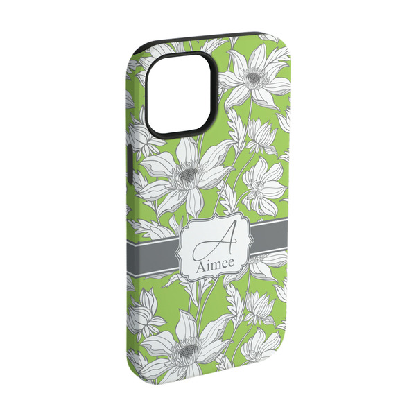 Custom Wild Daisies iPhone Case - Rubber Lined - iPhone 15 (Personalized)
