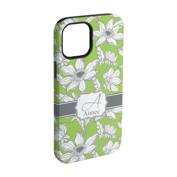 Custom Wild Daisies iPhone Case - Rubber Lined - iPhone 15 (Personalized)