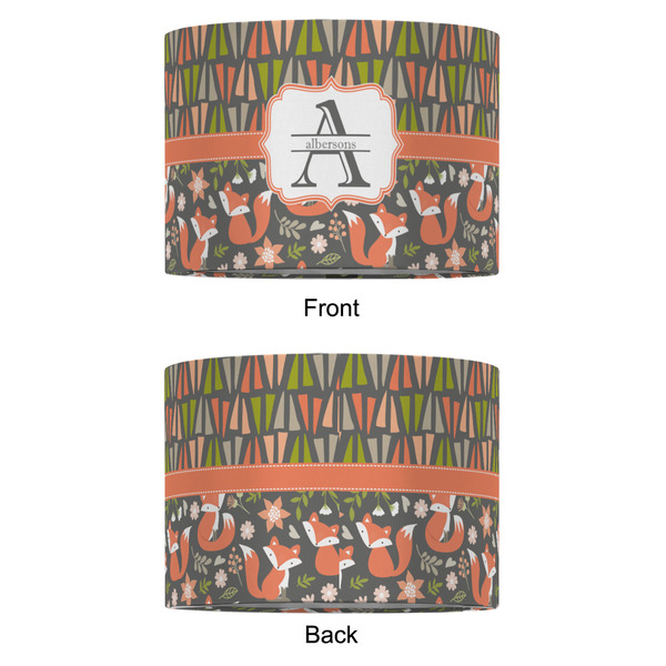 Fox Trail Floral 12" Drum Lampshade - APPROVAL (Fabric)