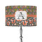 Fox Trail Floral 12" Drum Lamp Shade - Fabric (Personalized)