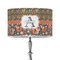Fox Trail Floral 12" Drum Lamp Shade - Poly-film (Personalized)