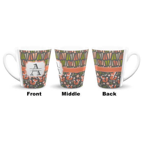 Fox Trail Floral 12 Oz Latte Mug - Approval