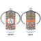 Fox Trail Floral 12 oz Stainless Steel Sippy Cups - APPROVAL