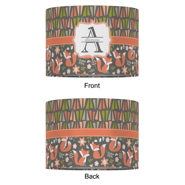 Fox Trail Floral 16" Drum Lampshade - APPROVAL (Fabric)
