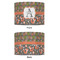 Fox Trail Floral 16" Drum Lampshade - APPROVAL (Fabric)