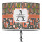 Fox Trail Floral Drum Lamp Shade (Personalized)