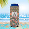 Fox Trail Floral 16oz Can Sleeve - LIFESTYLE