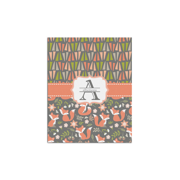 Custom Fox Trail Floral Poster - Multiple Sizes (Personalized)