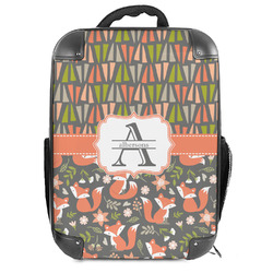 Fox Trail Floral Hard Shell Backpack (Personalized)