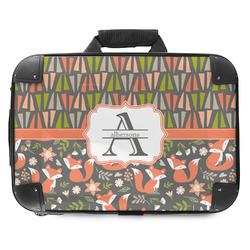 Fox Trail Floral Hard Shell Briefcase - 18" (Personalized)