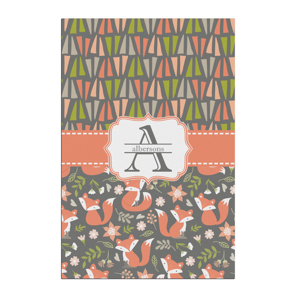 Custom Fox Trail Floral Posters - Matte - 20x30 (Personalized)