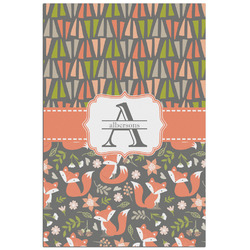 Fox Trail Floral Poster - Matte - 24x36 (Personalized)