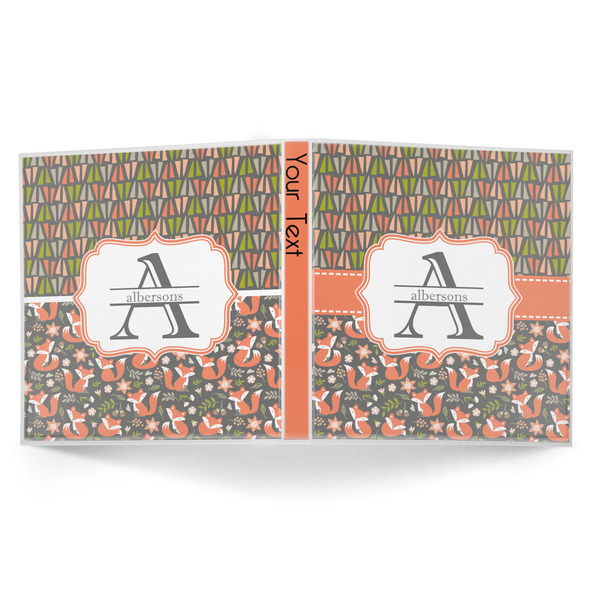 Fox Trail Floral 3-Ring Binder Approval- 1in
