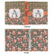 Fox Trail Floral 3 Ring Binders - Full Wrap - 1" - APPROVAL