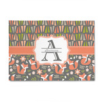 Fox Trail Floral 4' x 6' Patio Rug (Personalized)