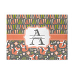 Fox Trail Floral 5' x 7' Patio Rug (Personalized)