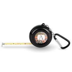 Fox Trail Floral Pocket Tape Measure - 6 Ft w/ Carabiner Clip (Personalized)