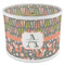 Fox Trail Floral 8" Drum Lampshade - ANGLE Poly-Film