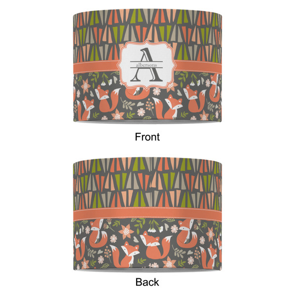 Fox Trail Floral 8" Drum Lampshade - APPROVAL (Fabric)