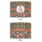Fox Trail Floral 8" Drum Lampshade - APPROVAL (Fabric)