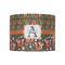 Fox Trail Floral 8" Drum Lampshade - FRONT (Fabric)