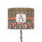 Fox Trail Floral 8" Drum Lamp Shade - Fabric (Personalized)