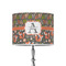 Fox Trail Floral 8" Drum Lamp Shade - Poly-film (Personalized)
