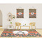 Fox Trail Floral 8'x10' Indoor Area Rugs - IN CONTEXT