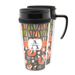 Fox Trail Floral Acrylic Travel Mug (Personalized)
