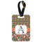 Fox Trail Floral Aluminum Luggage Tag (Personalized)