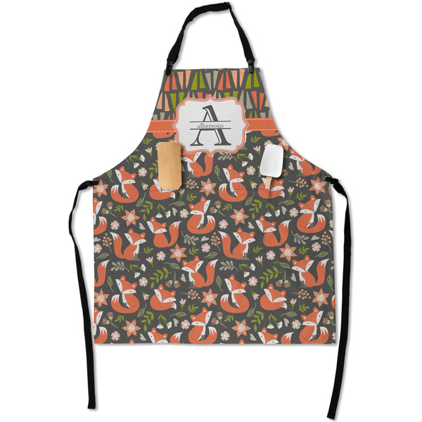 Fox Trail Floral Apron - Flat with Props (MAIN)