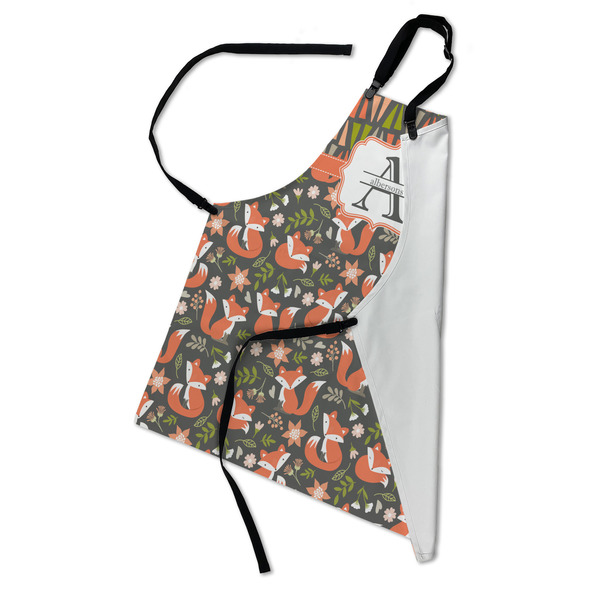 Fox Trail Floral Apron - Folded