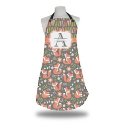 Fox Trail Floral Apron w/ Name and Initial