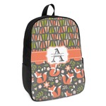 Fox Trail Floral Kids Backpack (Personalized)