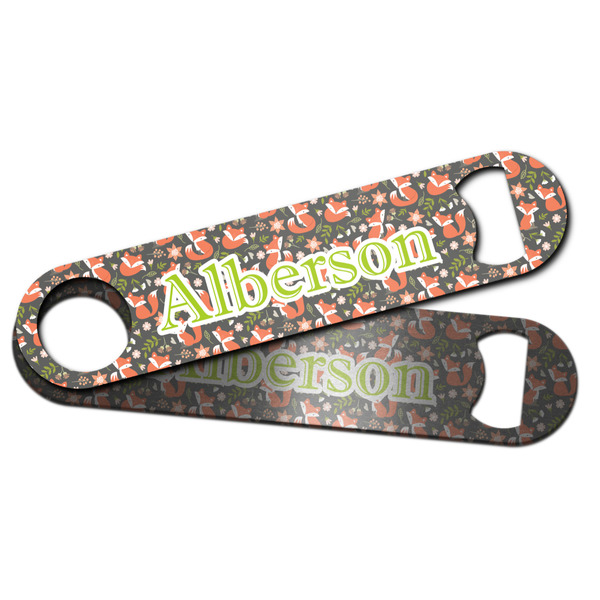 Fox Trail Floral Bar Bottle Opener - Main