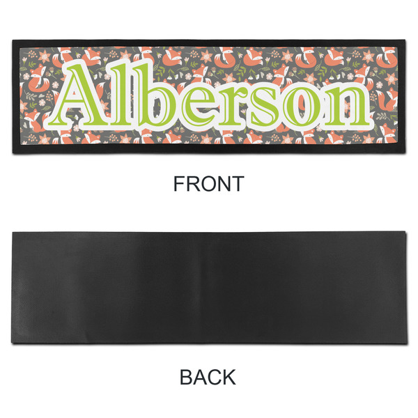 Fox Trail Floral Bar Mat - Large - APPROVAL