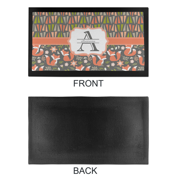 Fox Trail Floral Bar Mat - Small - APPROVAL