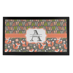 Fox Trail Floral Bar Mat - Small (Personalized)