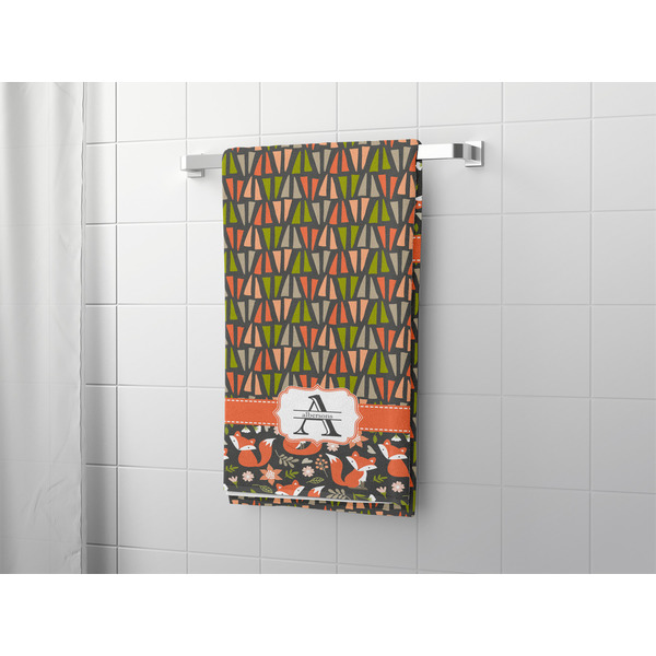Fox Trail Floral Bath Towel - LIFESTYLE