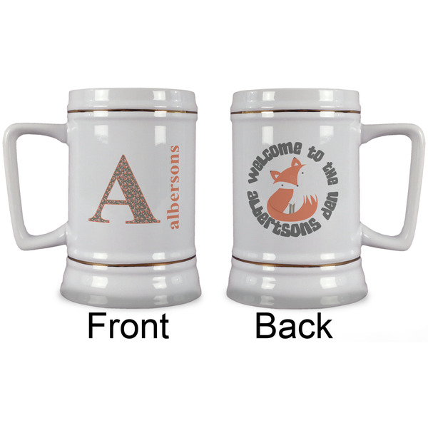 Fox Trail Floral Beer Stein - Approval