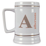 Fox Trail Floral Beer Stein (Personalized)