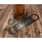 Fox Trail Floral Bottle Opener - In Use