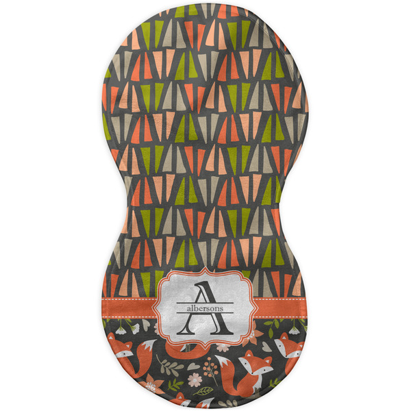 Fox Trail Floral Burp Peanut Shaped Flat